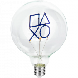 Paladone, Sony PlayStation, Official, LED Neon, E27 (G125, 1W), Lámpa izzó