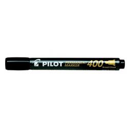 PILOT "Permanent Marker 400" 1,5-4 mm vágott fekete alkoholos marker