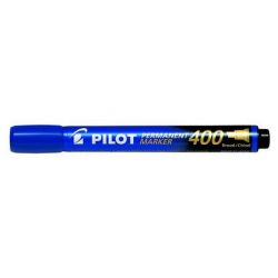 PILOT "Permanent Marker 400" 1,5-4 mm vágott kék alkoholos marker