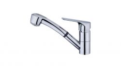 Teka MTP 978 3/8" kihúzható álló egykaros króm mosogató csaptelep