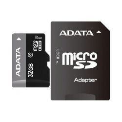 ADATA 32GB UHS-I microSDHC memóriakártya + SDHC Adapter