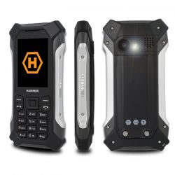 myPhone Hammer Patriot 2.4" 64MB Dual SIM 2G fekete/ezüst strapabíró mobiltelefon