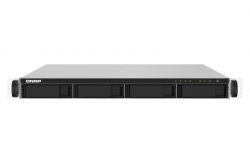 QNAP TS-432PXU 1U AL324 2GB RAM 4x0HDD 2x10GbE SFP+ Fekete NAS szerver