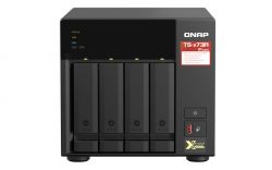 QNAP TS-473A AMD Ryzen V1500B QC2. GHz.2.5GbE 8 GB RAM Fekete NAS szerver