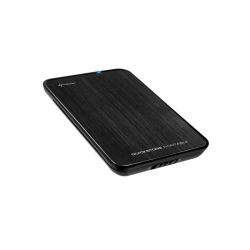  Sharkoon QuickStore Portable 2.5" SATA, USB csat. (max 9,5mm) fekete szálcsiszolt külső HDD ház