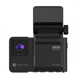 Navitel RS2 DUO Full HD videó, 240 mAh, max. 256 GB Fekete menetrögzítő kamera