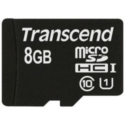Transcend 8GB MicroSDHC 600x memóriakártya