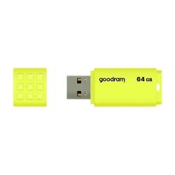 GOODRAM UME2 64GB USB 2.0 sárga pendrive