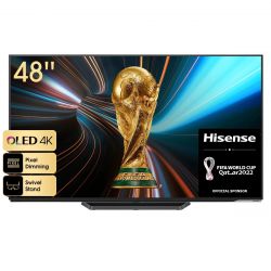 Hisense 48A85H 48" 4K UHD fekete Smart OLED TV