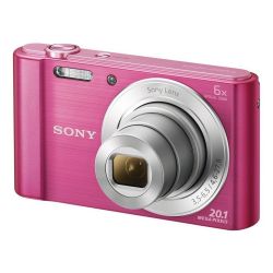 Sony DSC-W810B 6x optikai zoom rózsaszín kompakt digitális fényképezőgép