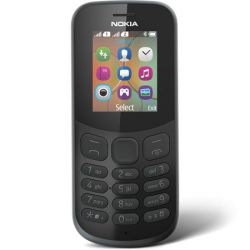NOKIA 130 (2017) 1.8" 4MB Dual SIM 2G fekete mobiltelefon