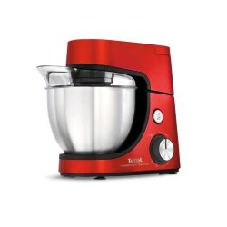 Tefal QB516G38 Masterchef Gourmet 1100 W, 8 fokozat, 4.6 l piros-fekete konyhai robotgép
