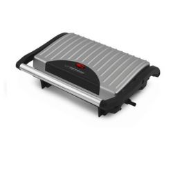 Esperanza EKG005, Pizzaiola, 750W, Hőszigetelt, Tapadásmentes, Fekete-Ezüst, Kontakt grillsütő
