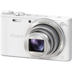 Sony DSC-WX350W 20x optikai zoom fehér kompakt digitális fényképezőgép