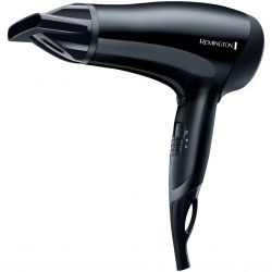 Remington D3010 2000 W, 2 sebesség fekete hajszárító