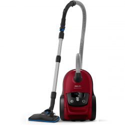 Philips FC8781/09 Performer Silent 750 W, 66 dB, 4 l piros-fekete porzsákos porszív