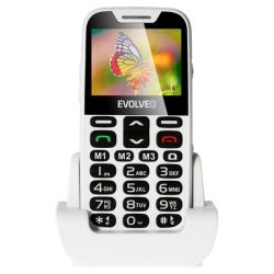 EVOLVEO Easyphone XD (EP600) 2.3" 2G fehér mobiltelefon