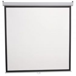 Sbox PSM-112 200 x 200cm, 112 " fehér-fekete vetítővászon