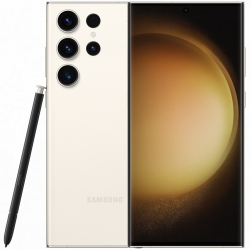 Samsung Galaxy S23 Ultra, 17,3 cm (6.8"), Dual SIM, 5G, USB-C, 12 GB, 1 TB, 5000 mAh, Krém okostelefon