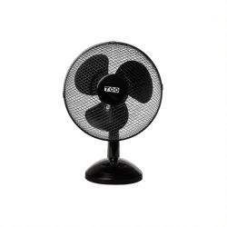 TOO FAND-30-201-B 45 W, 3 sebesség, 30 cm lapátátmérő Fekete asztali ventilátor