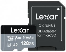 Lexar Professional 1066x 128 GB MicroSDXC UHS-I Class 10 memóriakártya
