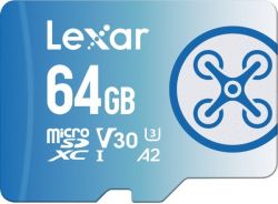 Lexar FLY microSDXC UHS-I card 64 GB Class 10 memóriakártya