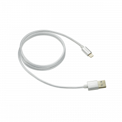 CANYON CNE-CFI3PW Lightning - USB A, 1 m fehér kábel