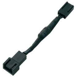 Akasa 3-Pin fordulatszám csökkentő (-20%) 8cm hűtő kábel