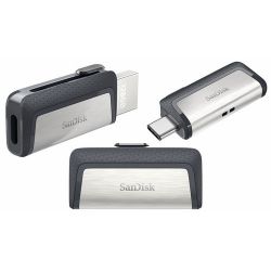 SanDisk ULTRA DUAL DRIVE USB Type-C 128GB 150MB/s flashdrive (Flash, Pendrive)
