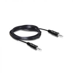 Sbox SX-900015 Jack 3,5mm - 3,5mm M - M, 2 m fekete kábel