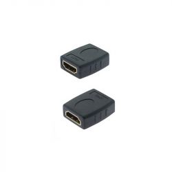 Sbox SX-531409 HDMI - HDMI F-F aranyozott fekete adapter