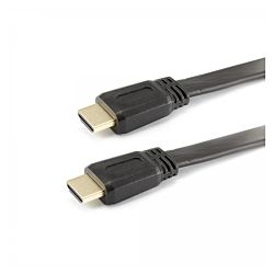 Sbox HDMI-FLAT-15B HDMI-HDMI M/M - 1.5M, fekete kábel