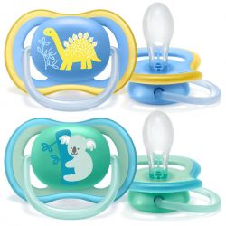 Philips Avent SCF349/11 18h+ 2 x kék/zöld játszócumi