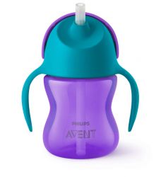 Philips Avent Bendy SCF796/02 200ml 9h+ zöld-lila szívószálas itatópohár 