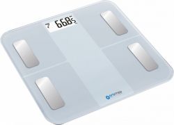 Oro-med Bluetooth scale 180kg fehér személymérleg