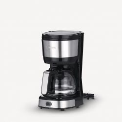 Severin KA 4808, 750W, 1.25L, Félautomata, Fekete-Inox csepegtető kávéfőző