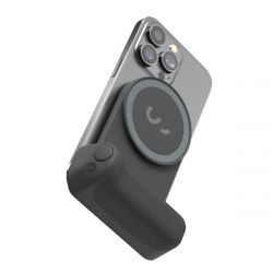ShiftCam SnapGrip Mágneses Éjfekete akkumulátoros okostelefon markolat Bluetooth kapcsolattal
