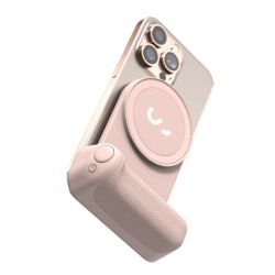 ShiftCam SnapGrip Mágneses Krétarózsaszín akkumulátoros okostelefon markolat Bluetooth kapcsolattal