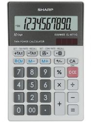 SHARP "EL-M711G" asztali 10 számjegyes számológép