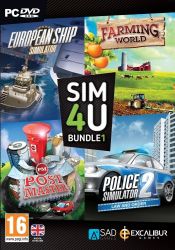 SIM4U Bundle 1 - 4 az 1-ben PC játékszoftver csomag