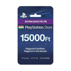 Sony PlayStation Network 15000Ft-os feltöltőkártya