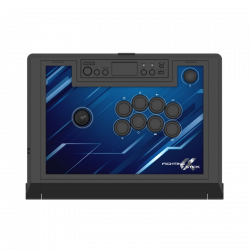 Hori Fighting Stick Alpha, PlayStation®5, PlayStation®4, PC, Arcade, Fekete, Vezetékes kontroller