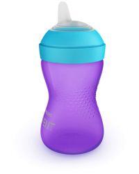 Philips Avent SCF802/02 300ml 9h+ lila-lagúnakék puha, harapásálló csőrös pohár