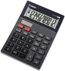 CANON "AS-120" 12 számjegyes környezetbarát asztali számológép