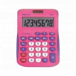 MAUL "MJ 550" 8 számjegyes Pink-lila LCD kijelzős Asztali számológép