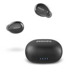Philips TPV UT 102BK/00, 3 Óra Üzemidő, 16 Ohm, TWS, Bluetooth, Fekete mikrofonos fülhallgató