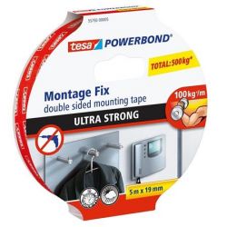 Tesa Powerbond 19 mm x 5 m ultra erős kétoldalas ragasztószalag