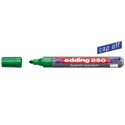 EDDING "250" 1-3 mm kúpos zöld tábla- és flipchart marker
