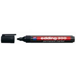EDDING "300" 1,5-3 mm kúpos fekete alkoholos marker