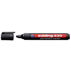 EDDING "330" 1-5 mm vágott fekete alkoholos marker